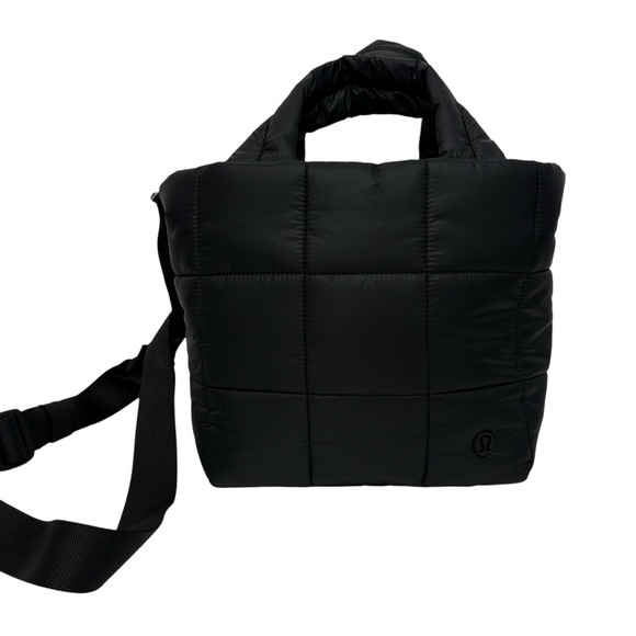 Lululemon Athletics quilted grid tote bag purse - Picture 1 of 16